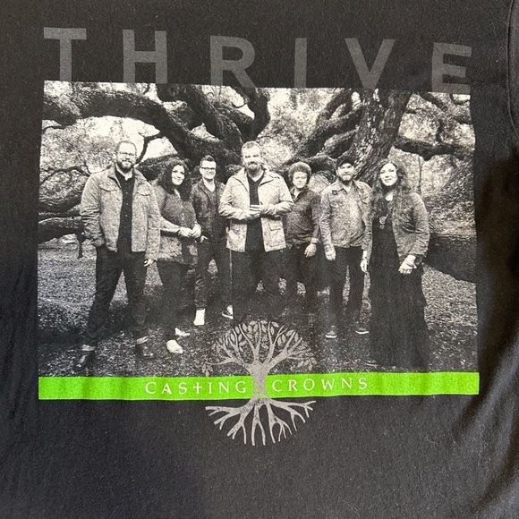 Casting Crowns Thrive Concert Shirt, Size M (measured) - Picture 3 of 3